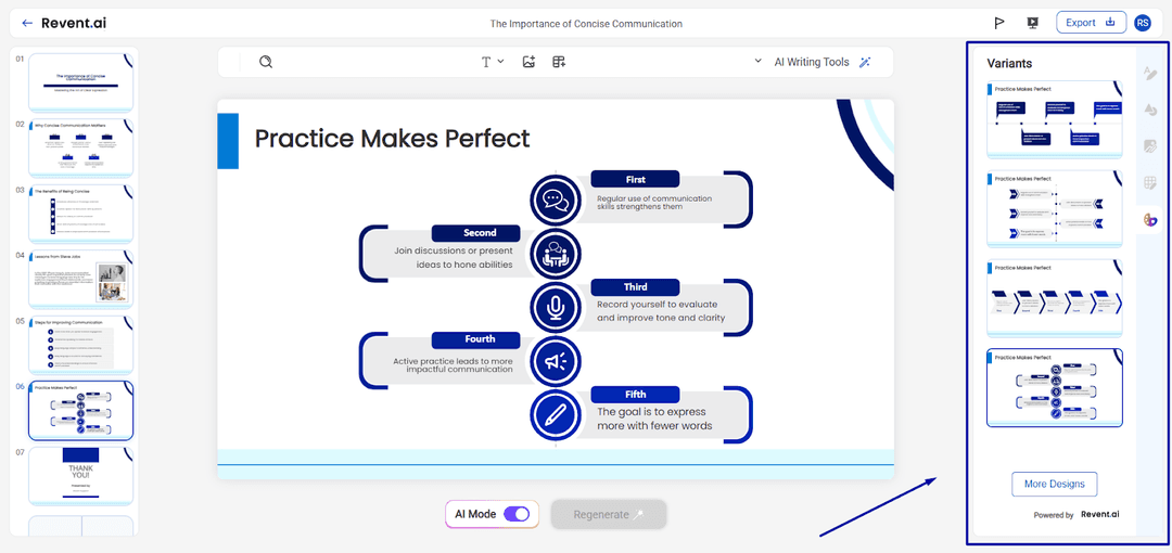 Generate Insight-Driven Slides
